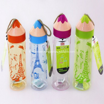 Custom Kids Drinking Bottles - Pencil Shaped